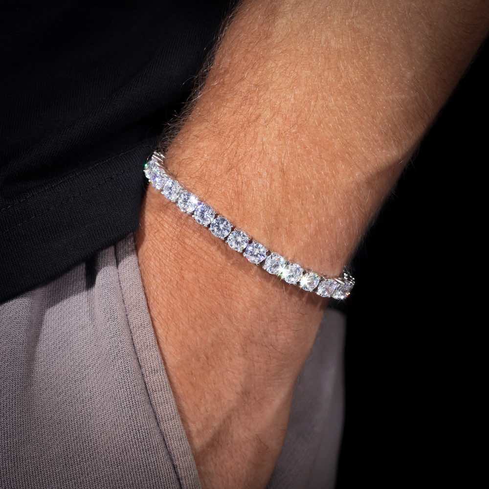 Moissanite Tennis Bracelet - 18k Gold (ALL SIZES)