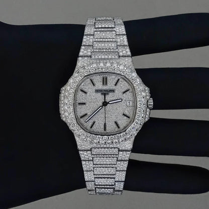 Moissanite Diamond Squircle Watch