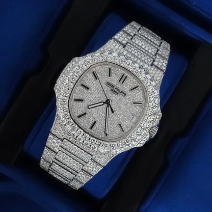 Moissanite Diamond Squircle Watch