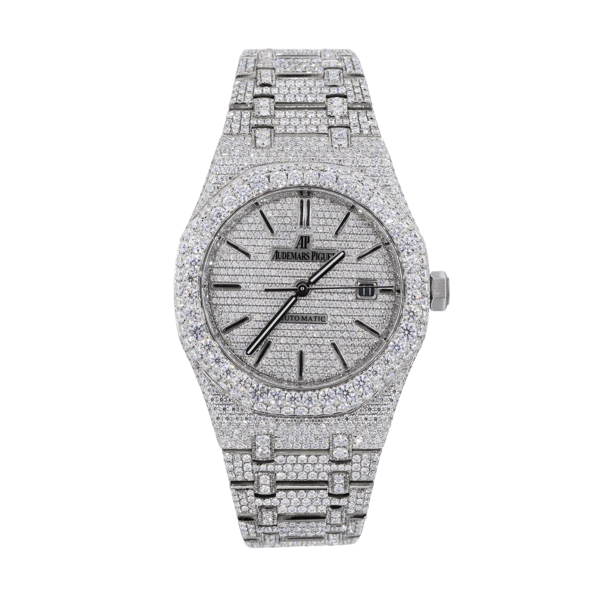 Moissanite Diamond Octagon Watch