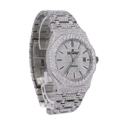 Moissanite Diamond Octagon Watch