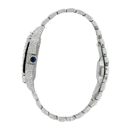 Moissanite Diamond Square Watch